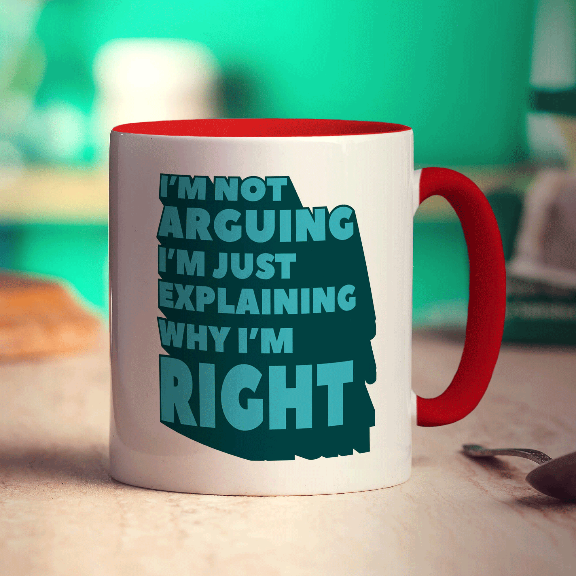 I'm Not Arguing I'm Just Explaining Why I'm Right Mug
