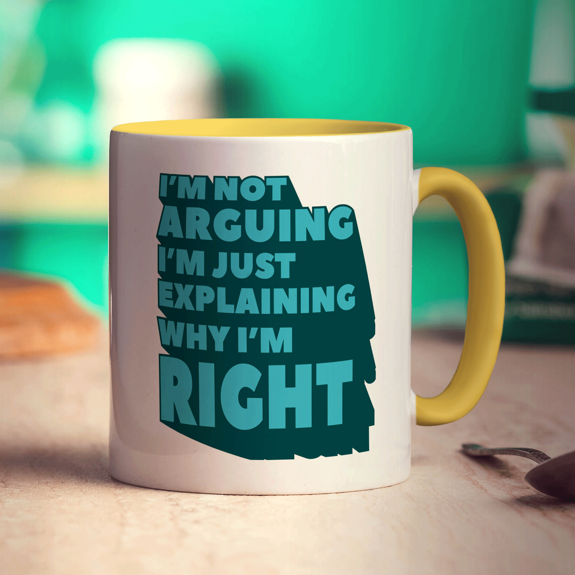 I'm Not Arguing I'm Just Explaining Why I'm Right Mug