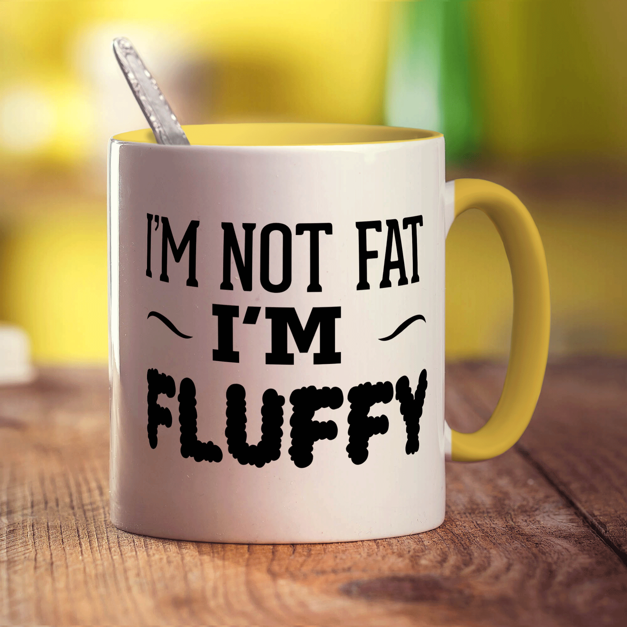 I'm Not Fat, I'm Fluffy Mug