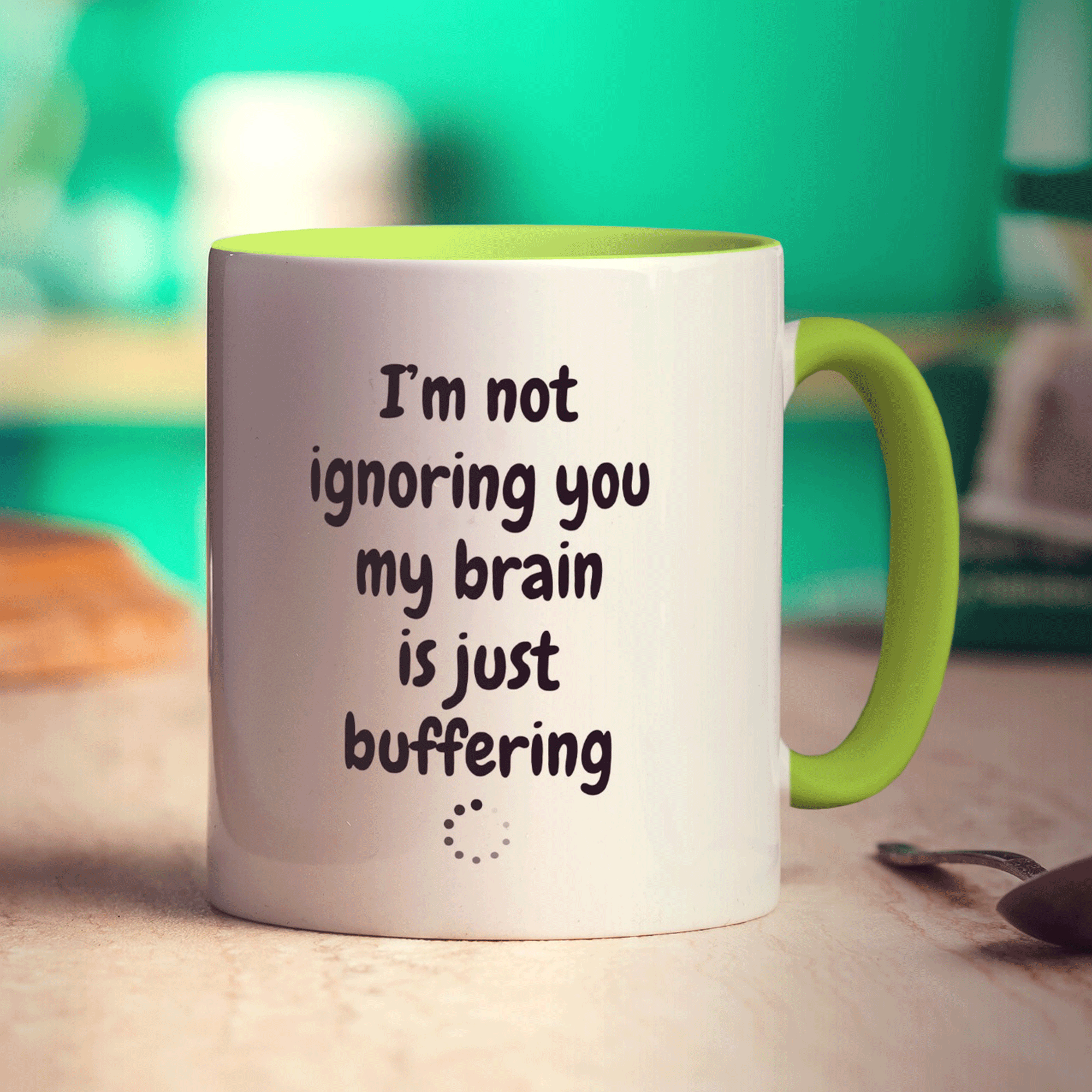 I'm not Ignoring you my Brain is Just Buffering Mug