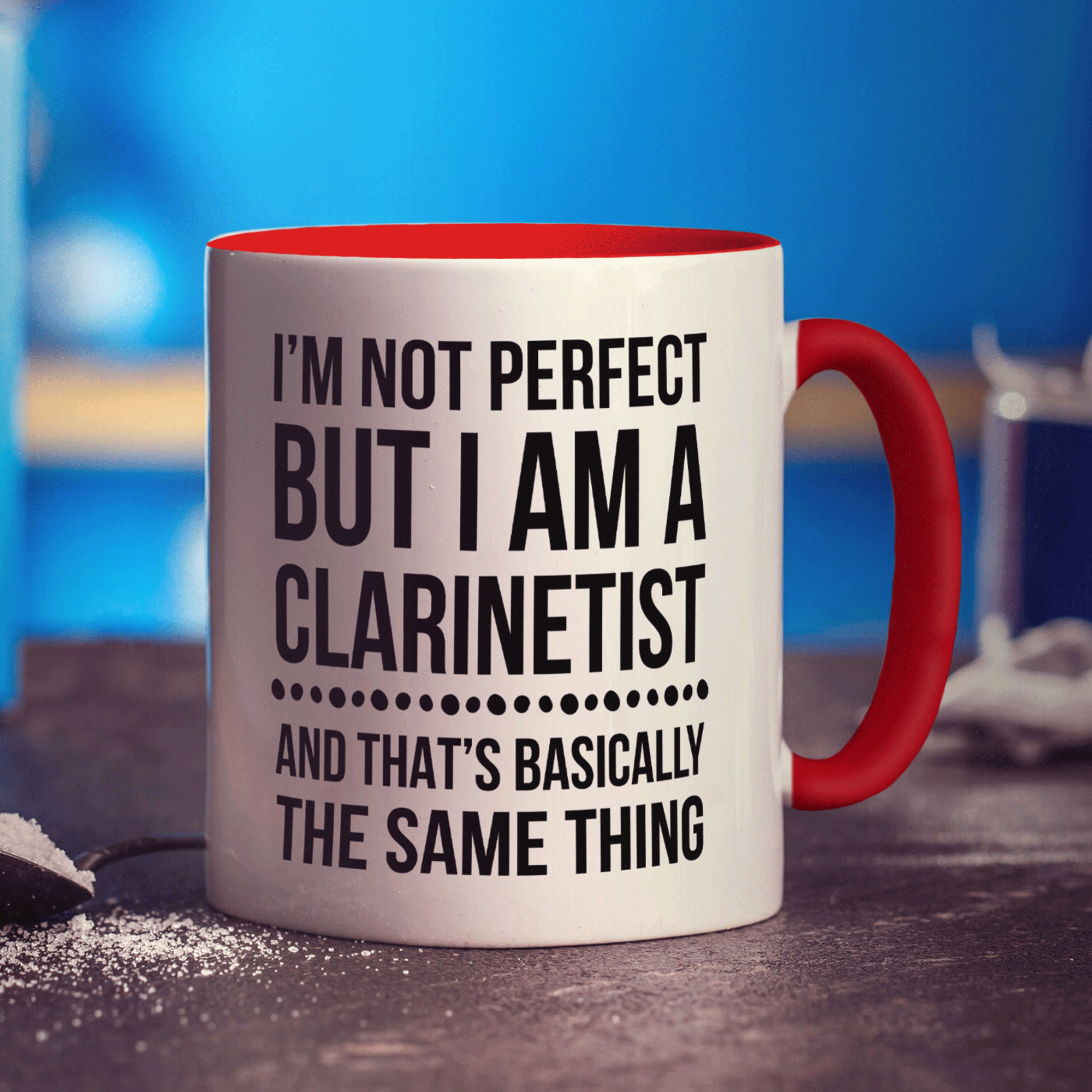 I'm not Perfect but I am a Clarinetist Mug