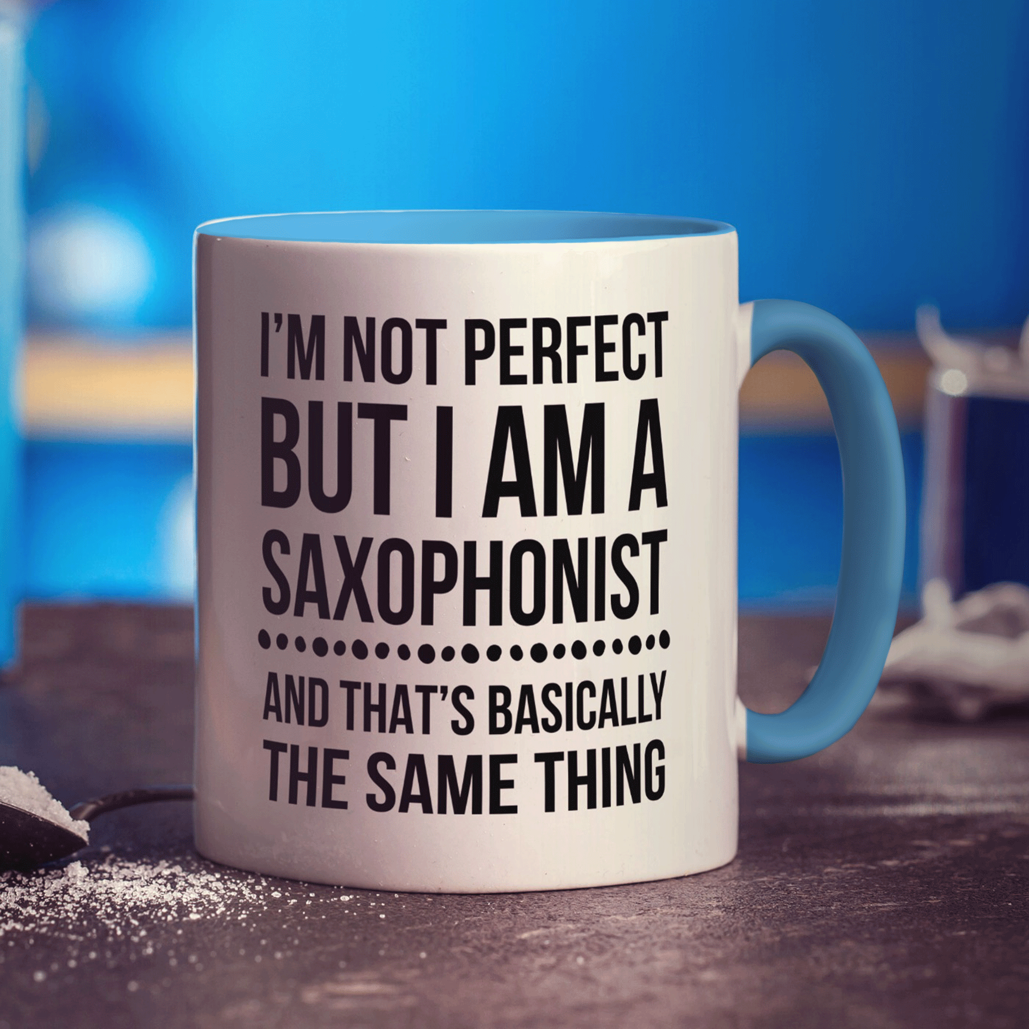 I'm not Perfect but I am a Saxophonist Mug