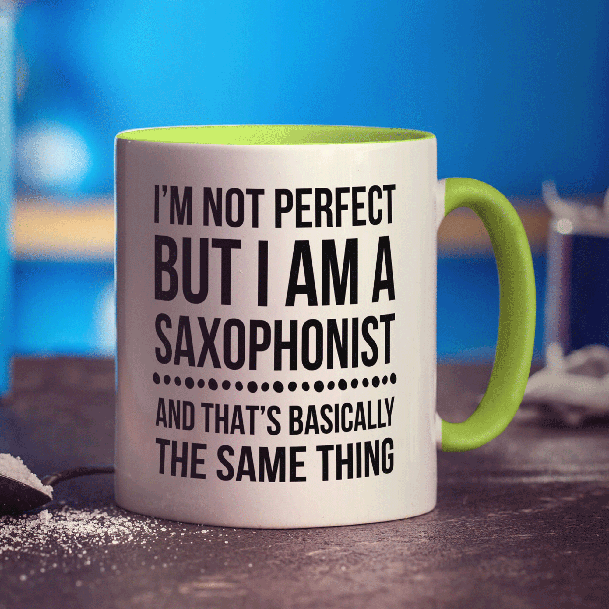 I'm not Perfect but I am a Saxophonist Mug