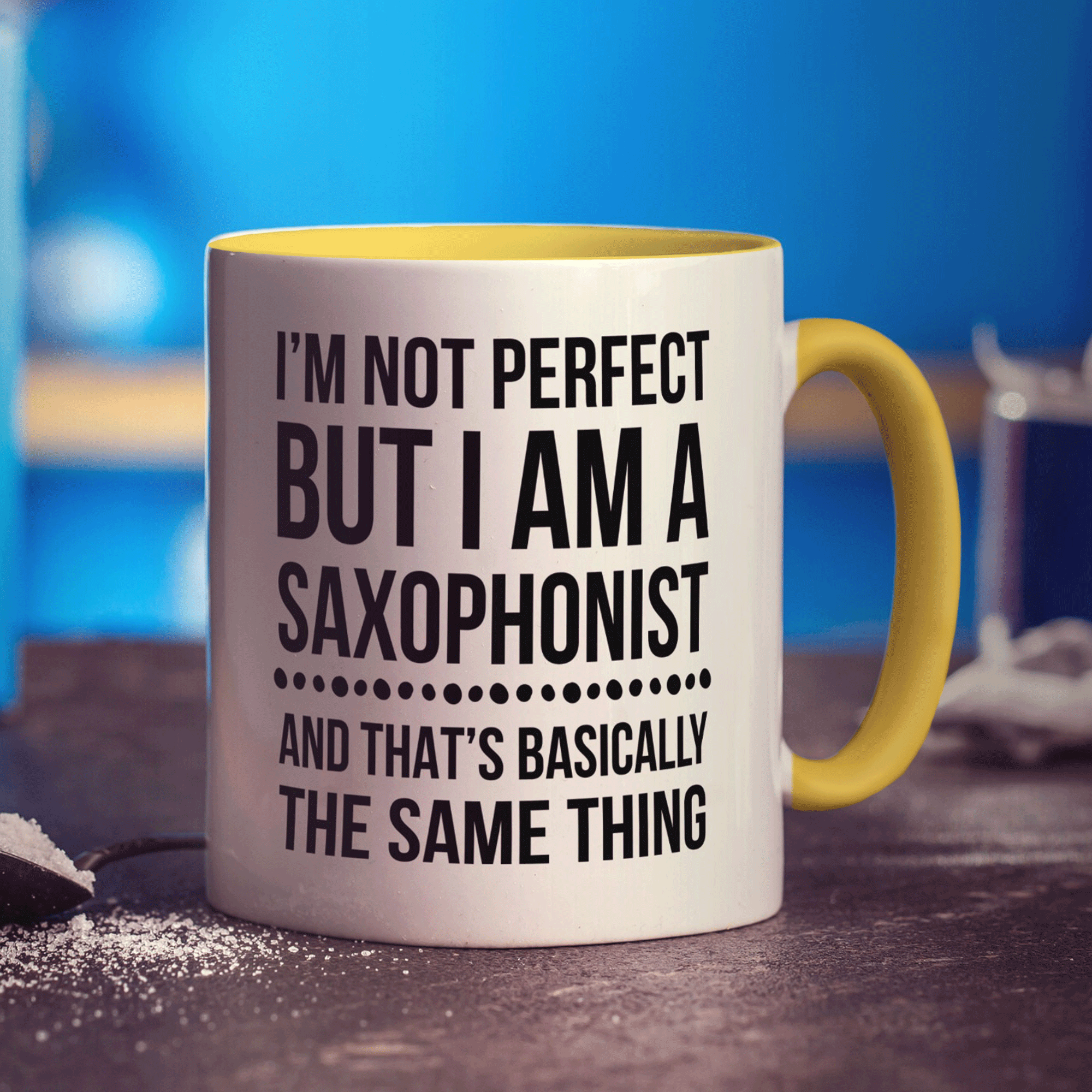 I'm not Perfect but I am a Saxophonist Mug