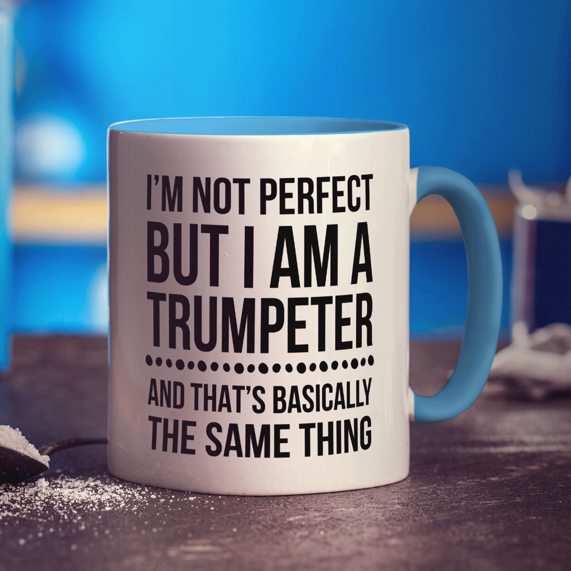 I'm not Perfect but I am a Trumpeter Mug