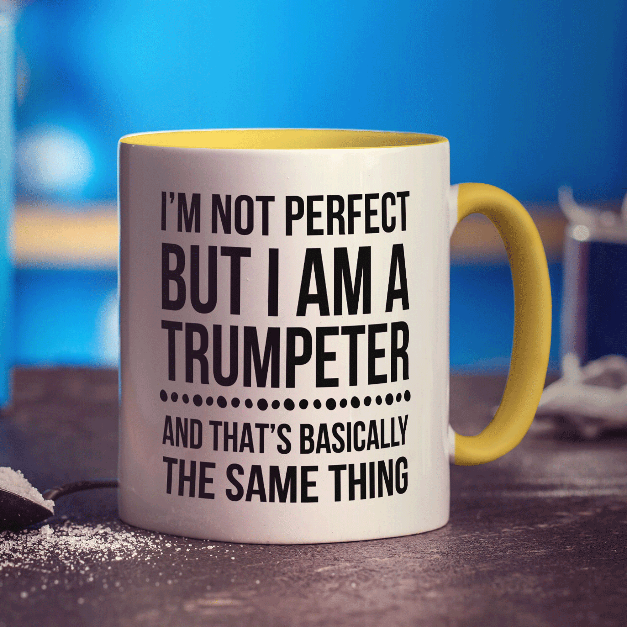 I'm not Perfect but I am a Trumpeter Mug
