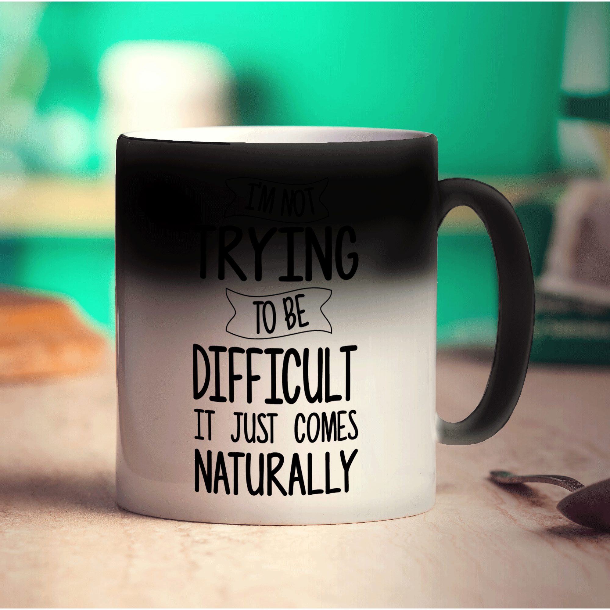 I'm Not Trying to Be Difficult It Just Comes Naturally Mug - Standard 330ml (11oz) / Magic Mug