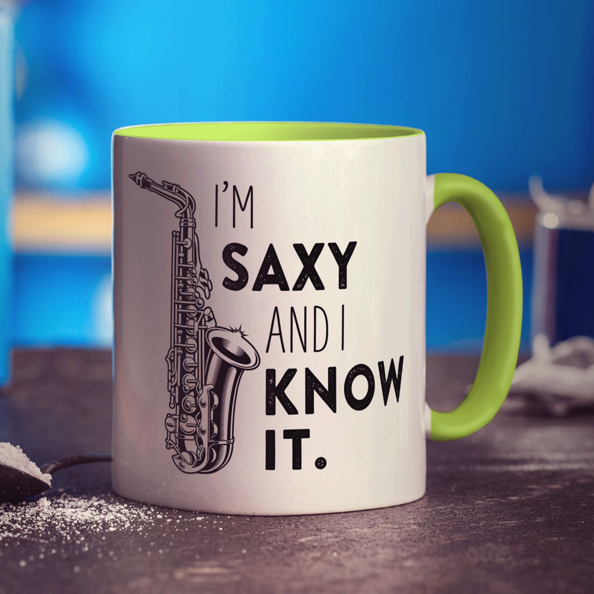 I'm Saxy and I Know it Mug
