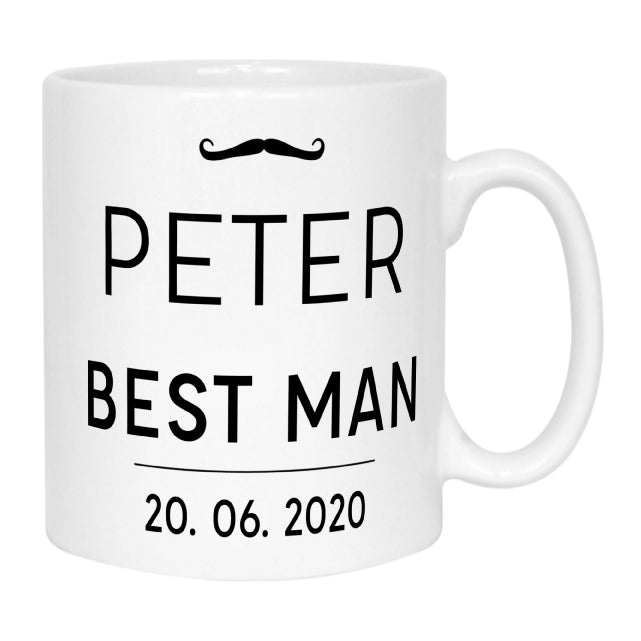 Best Man Photo Mug