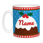 Christmas Pudding Name Mug