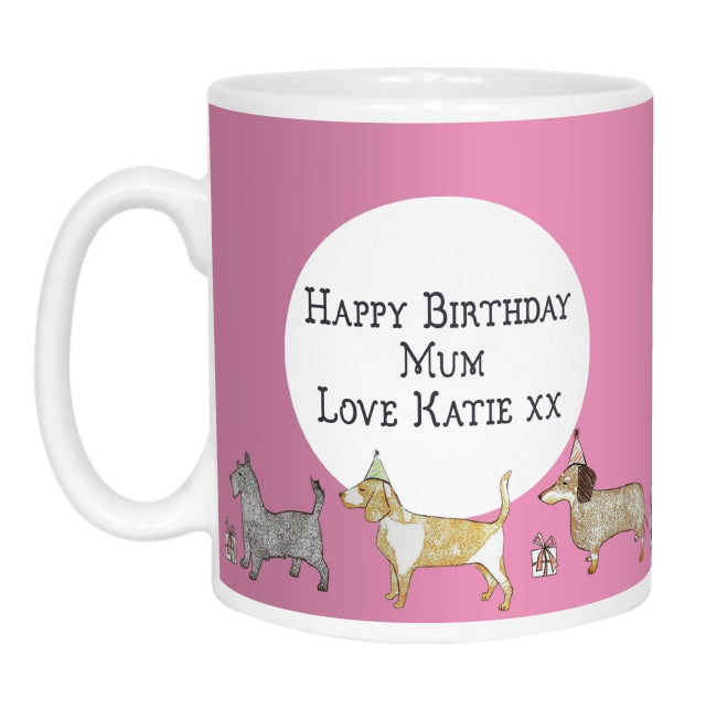 Birthday Dog Mug by Hannah Mansfield