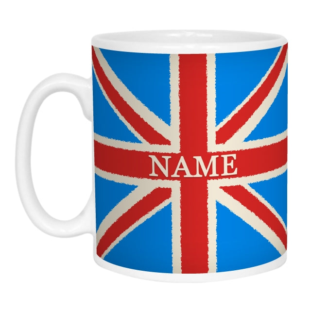 Personalised UK Mugs - Union Jack