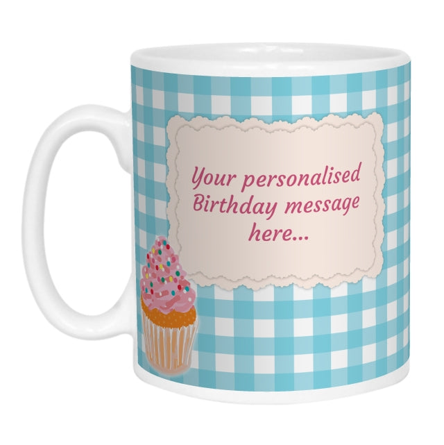Cupcake Birthday Age Mug