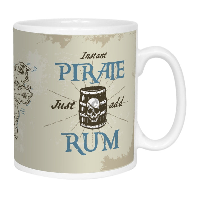 Instant Pirate Mug with Barrel Design