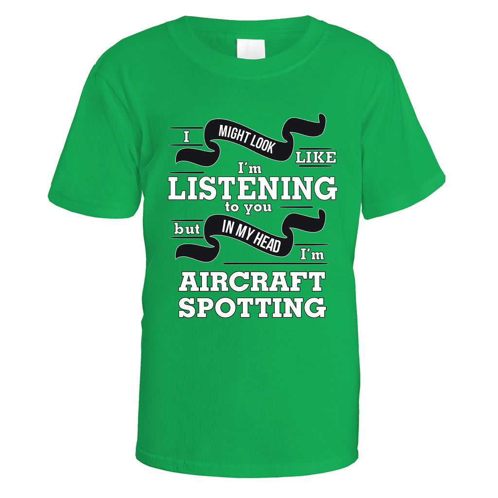 In My Head I'm Aircraft Spotting T-Shirt