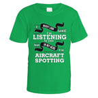 In My Head I'm Aircraft Spotting T-Shirt
