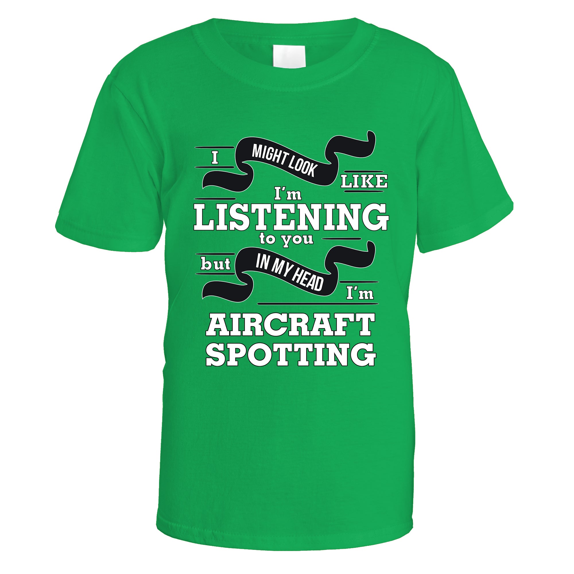 In My Head I'm Aircraft Spotting T-Shirt