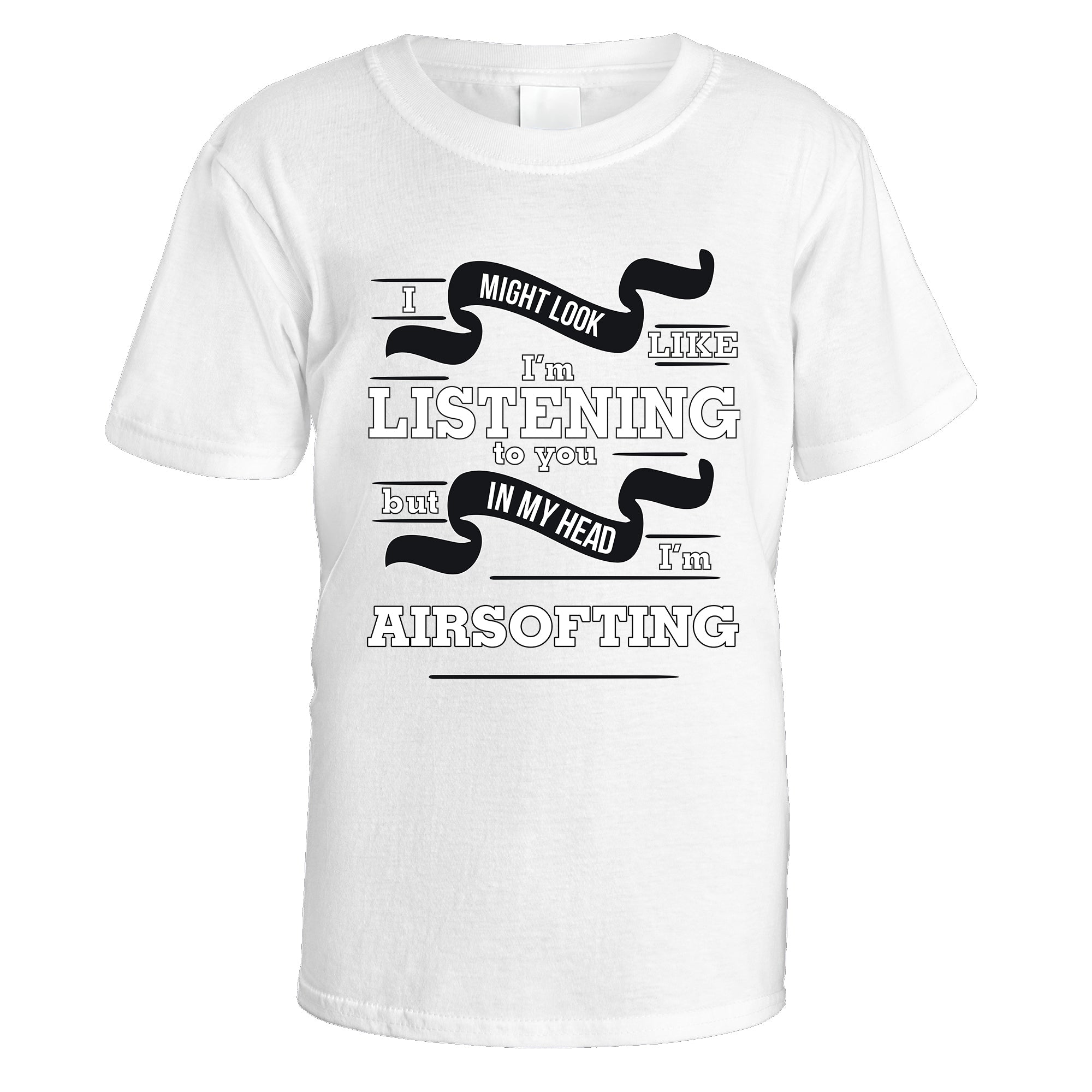 In My Head I'm Airsofting T-Shirt