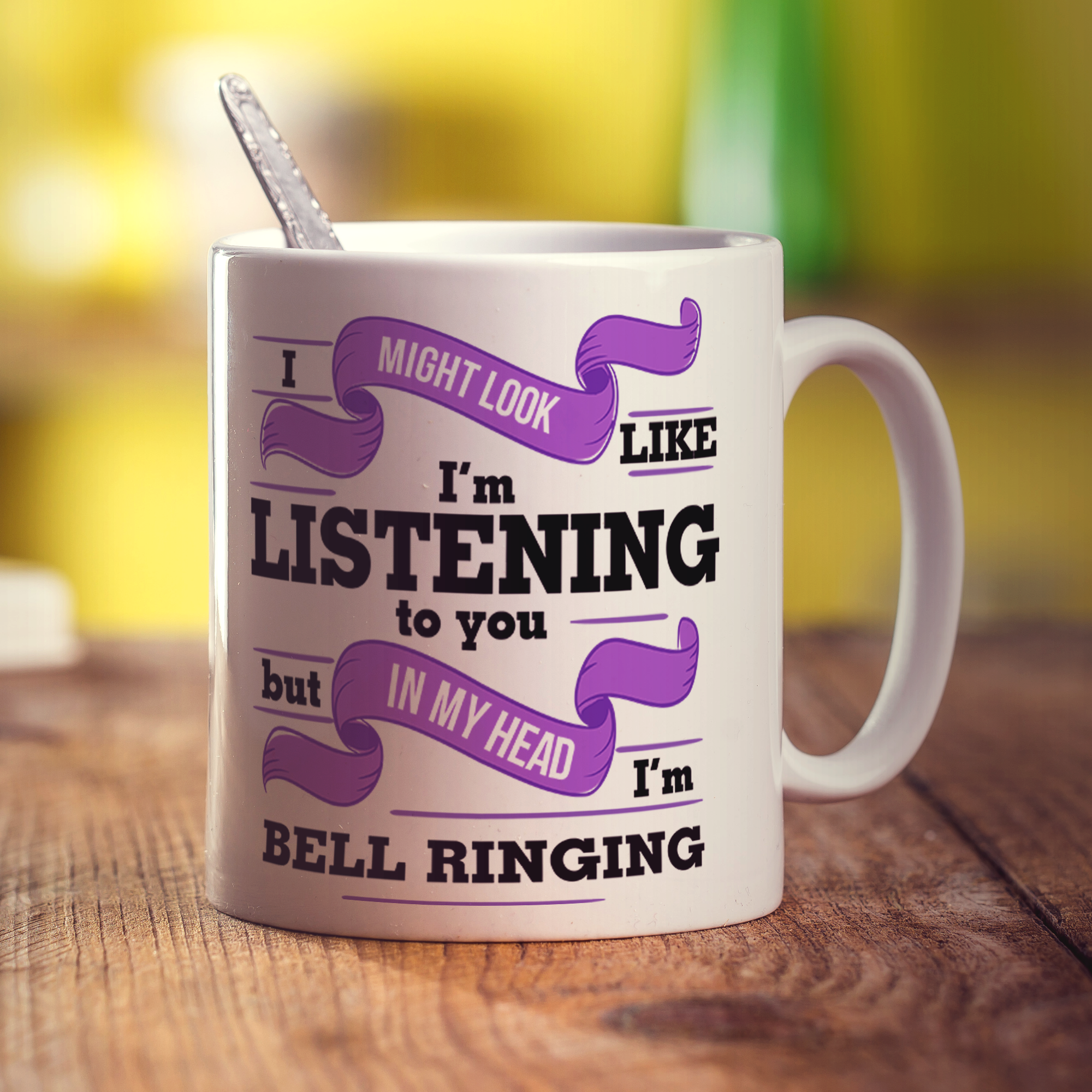 In My Head I'm Bell Ringing Mug