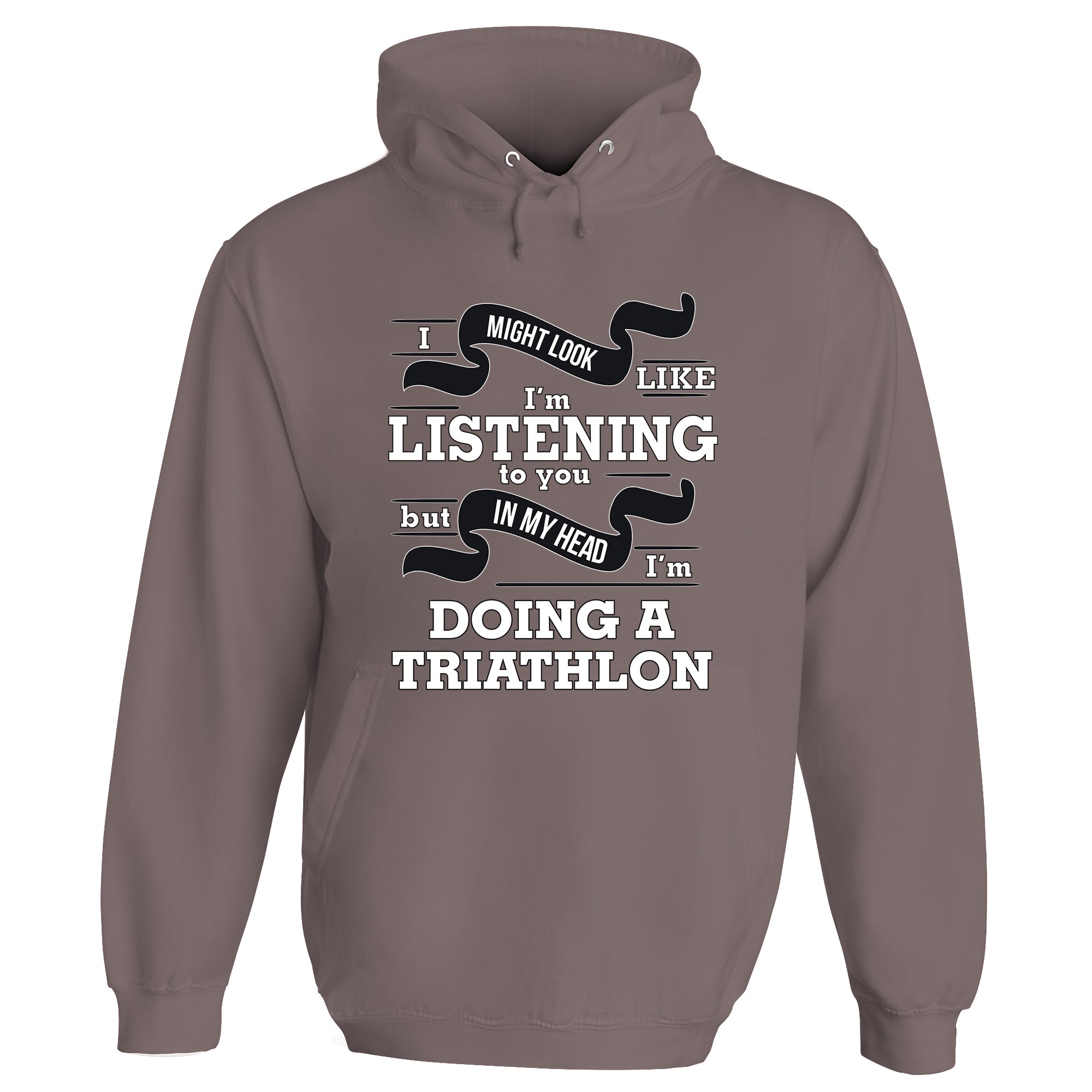 In My Head I'm Doing A Triathlon Hoodie