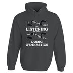 In My Head I'm Doing Gymnastics Hoodie