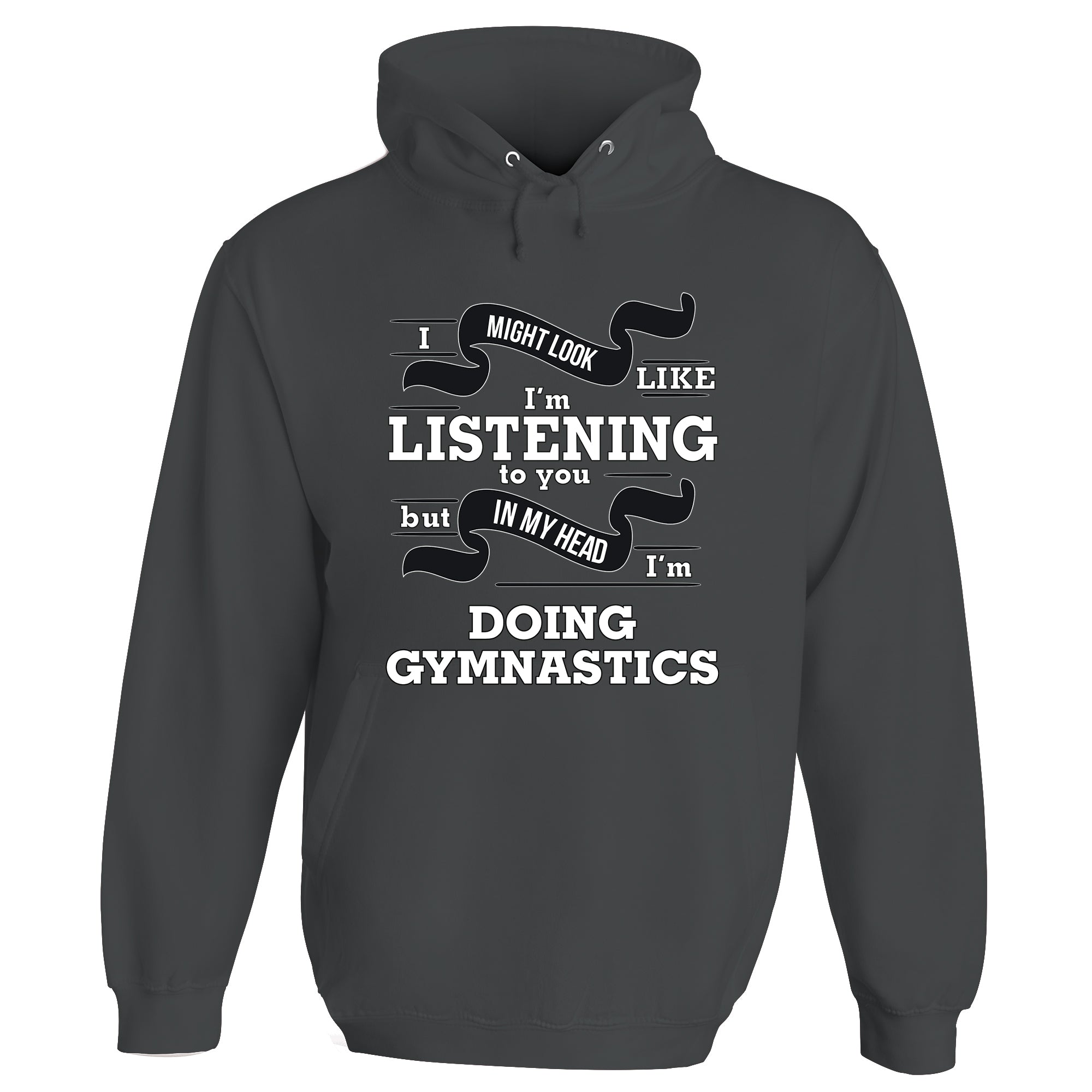 In My Head I'm Doing Gymnastics Hoodie