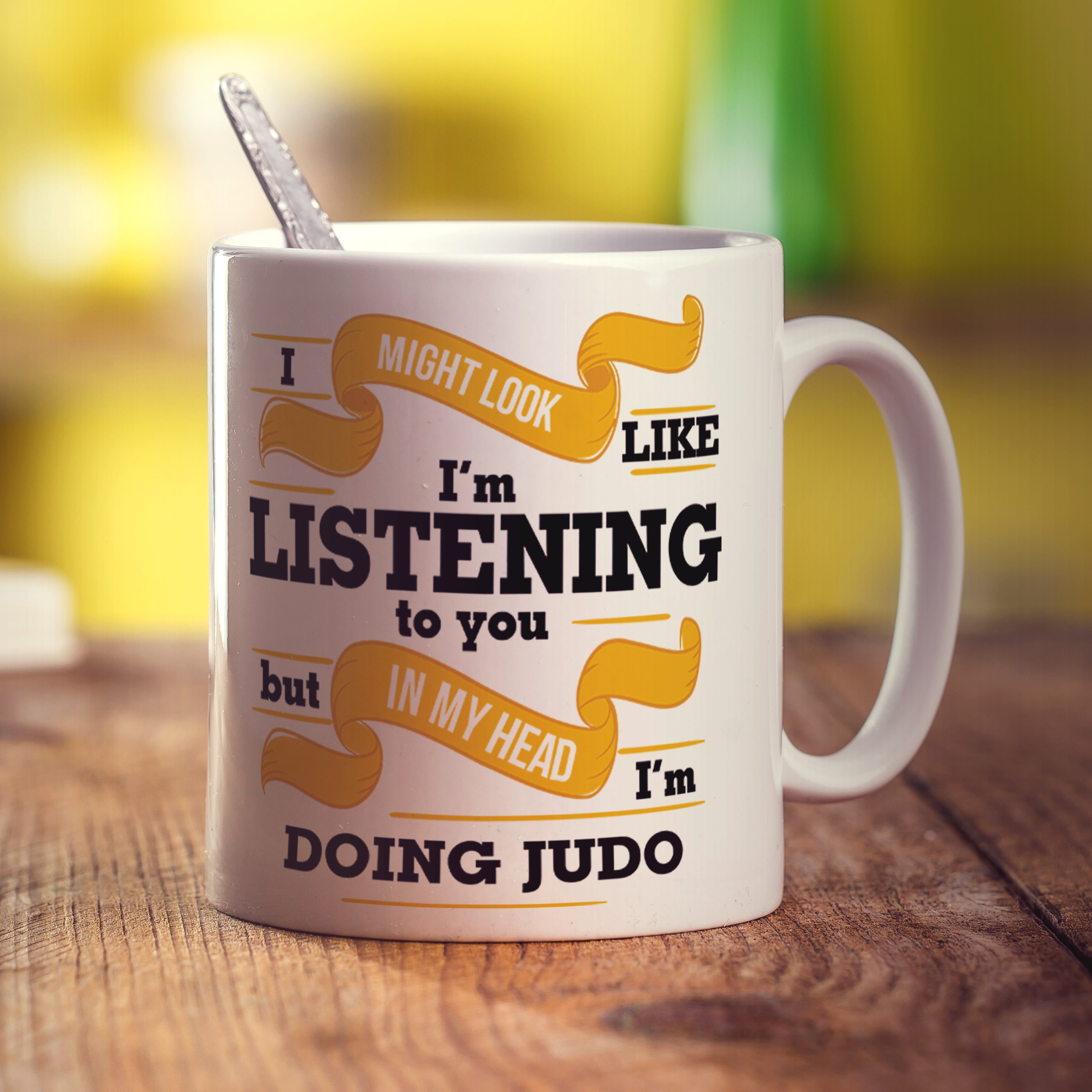In My Head I'm Doing Judo Mug