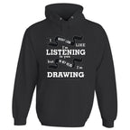 In My Head I'm Drawing Hoodie