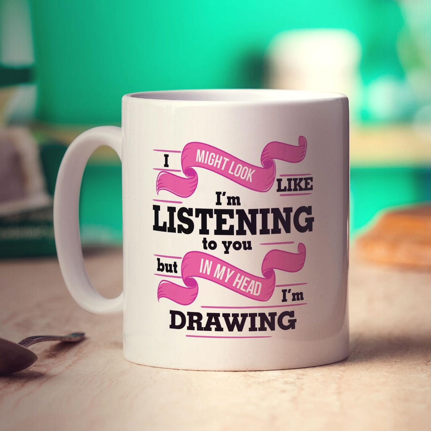 I Might Look Like I'm Listening to you But In My Head I'm Drawing Mug