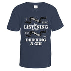 In My Head I'm Drinking A Gin T-Shirt