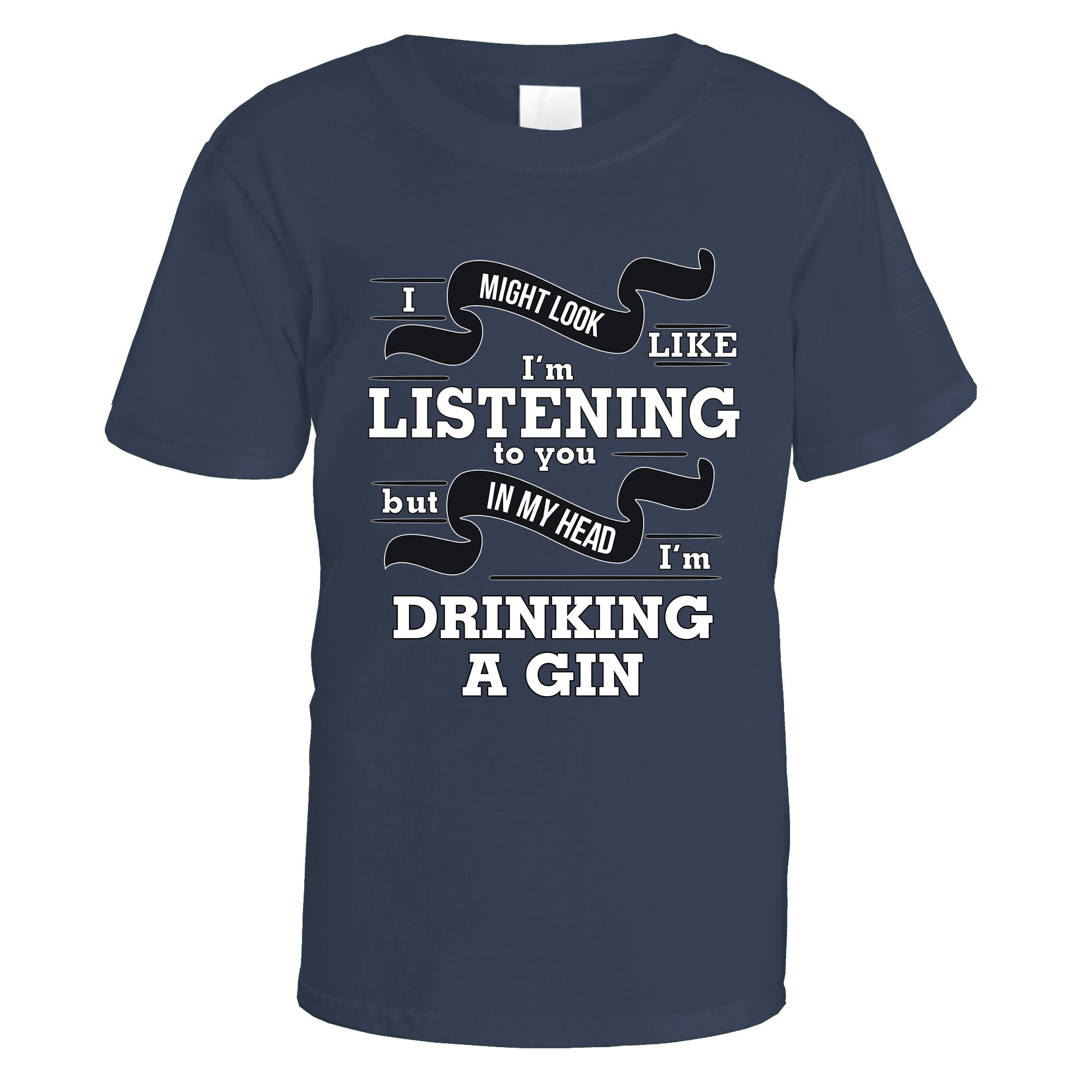 In My Head I'm Drinking A Gin T-Shirt
