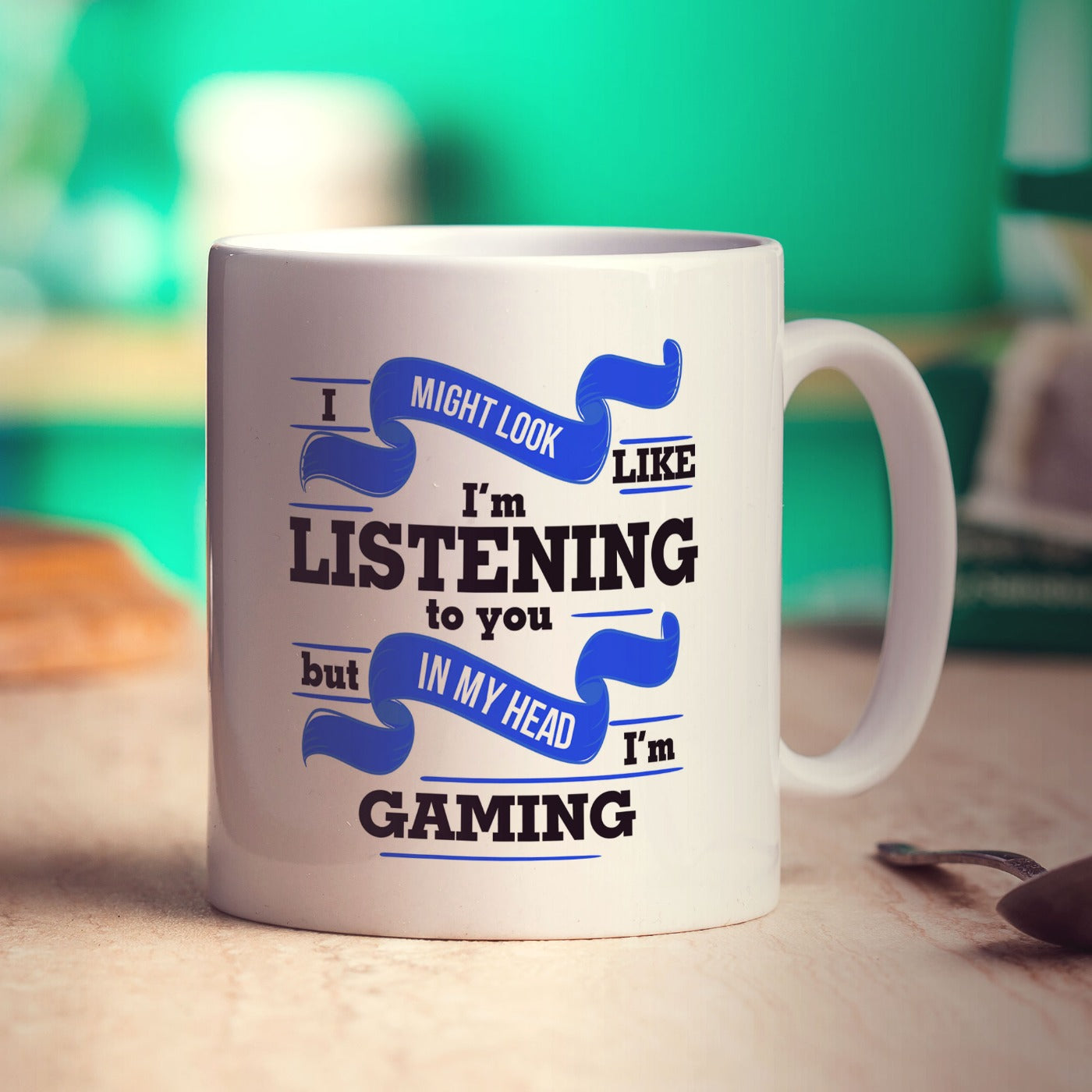 I Might Look Like I'm Listening to you But In My Head I'm Gaming Mug