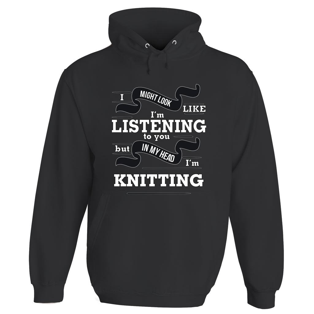 In My Head I'm Knitting Hoodie