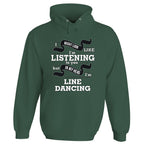 In My Head I'm Line Dancing Hoodie