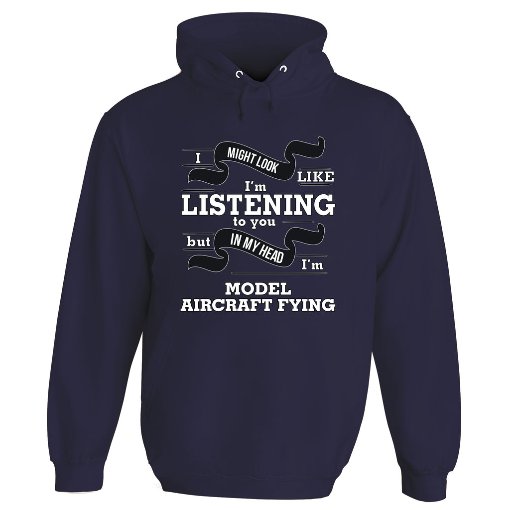 In My Head I'm Model Aircraft Flying Hoodie