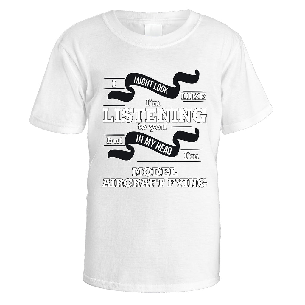 In My Head I'm Model Aircraft Flying T-Shirt