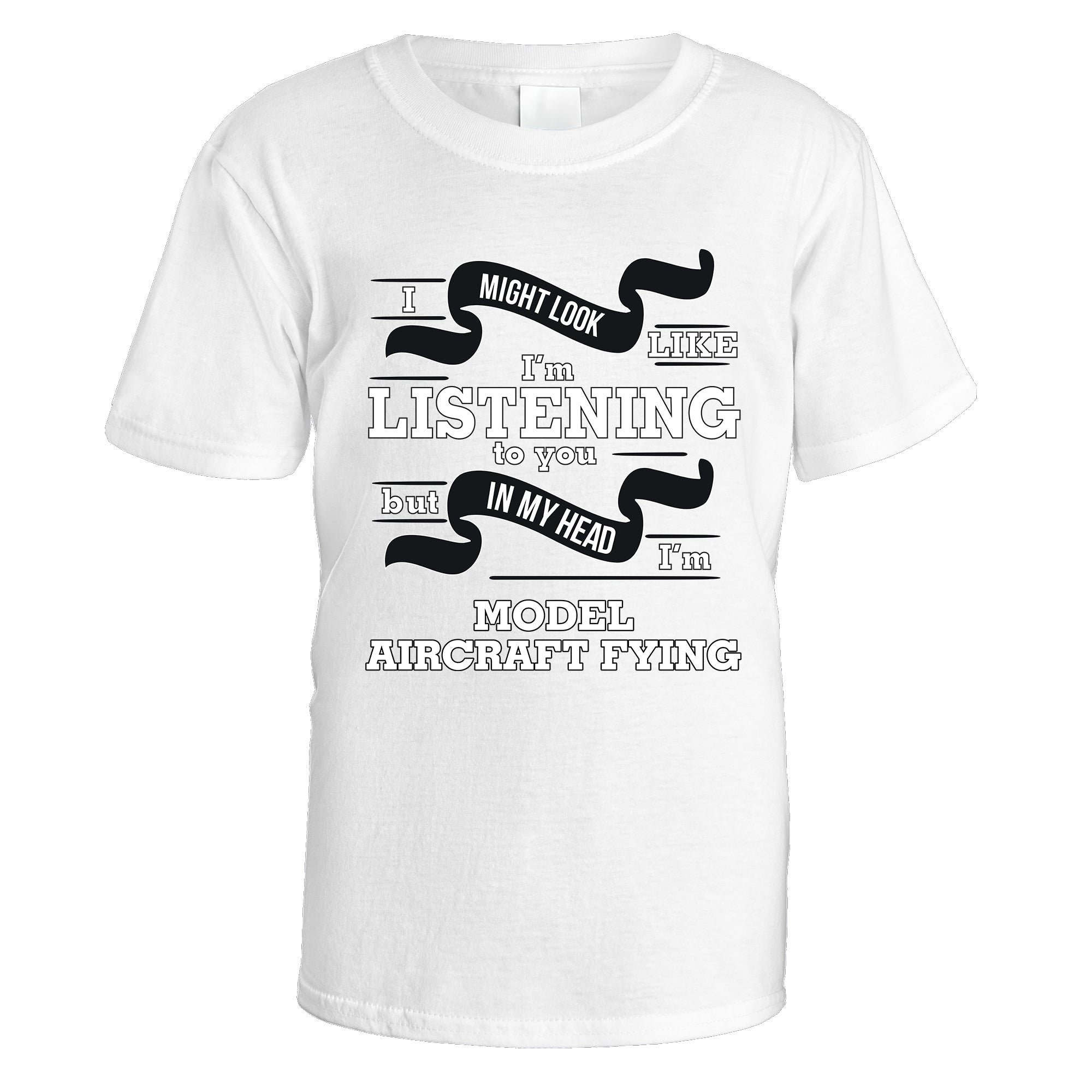 In My Head I'm Model Aircraft Flying T-Shirt