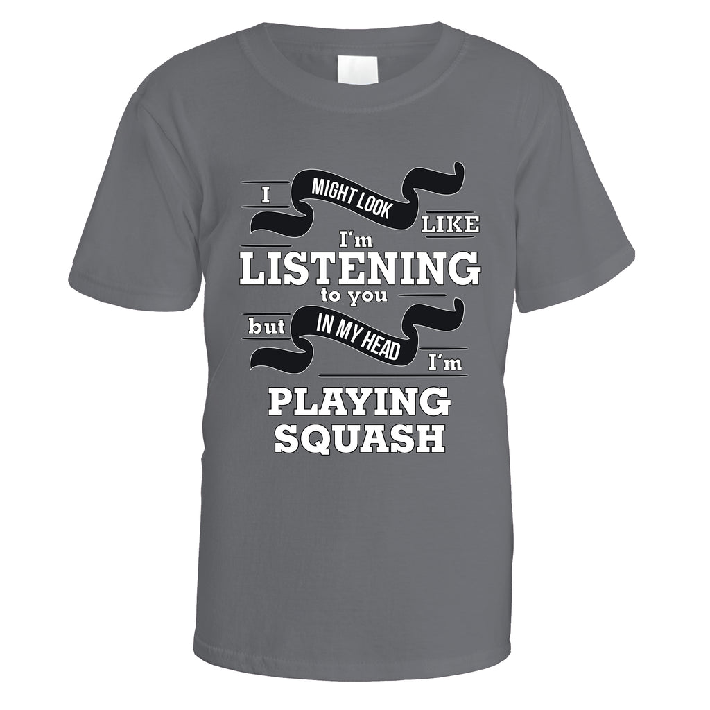In My Head I'm Playing Squash T-Shirt