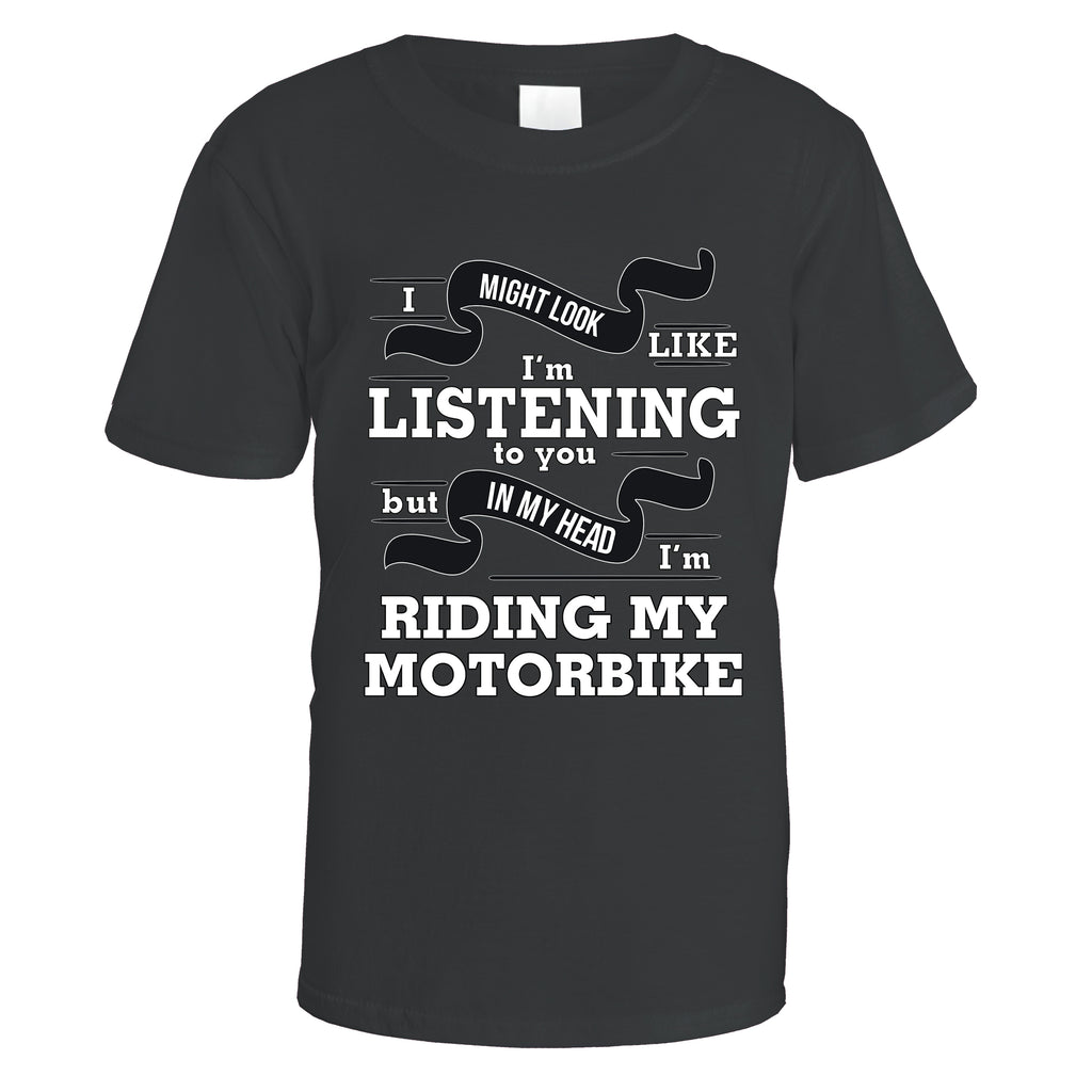 In My Head I'm Riding My Motorbike T-Shirt