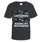 In My Head I'm Riding My Motorbike T-Shirt