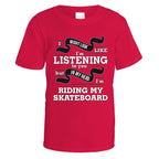 In My Head I'm Riding My Skateboard T-Shirt