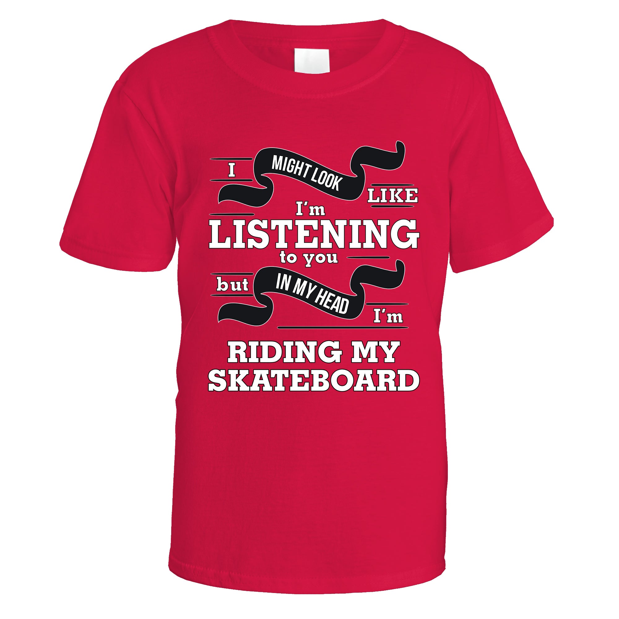 In My Head I'm Riding My Skateboard T-Shirt