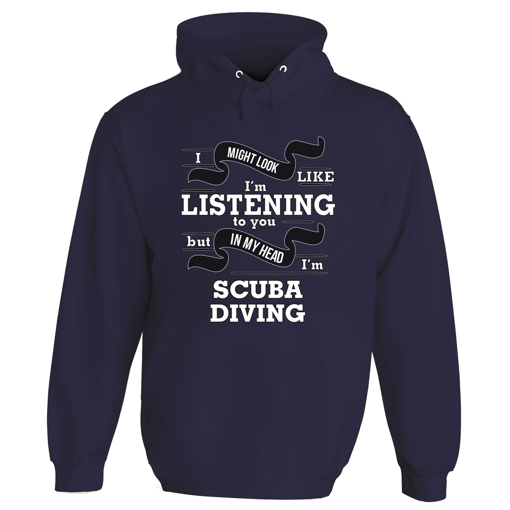 In My Head I'm Scuba Diving Hoodie