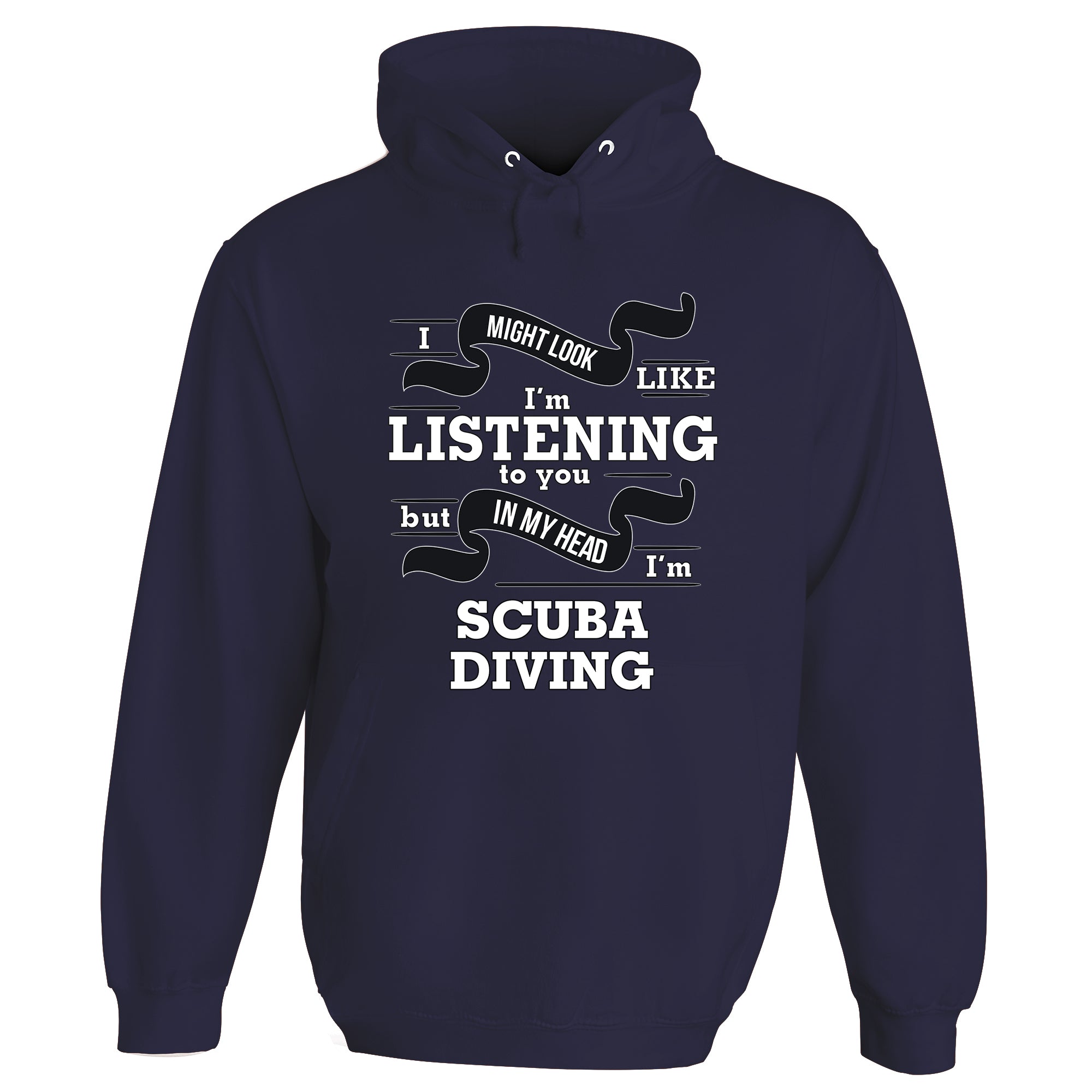 In My Head I'm Scuba Diving Hoodie