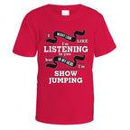 In My Head I'm Show Jumping T-Shirt