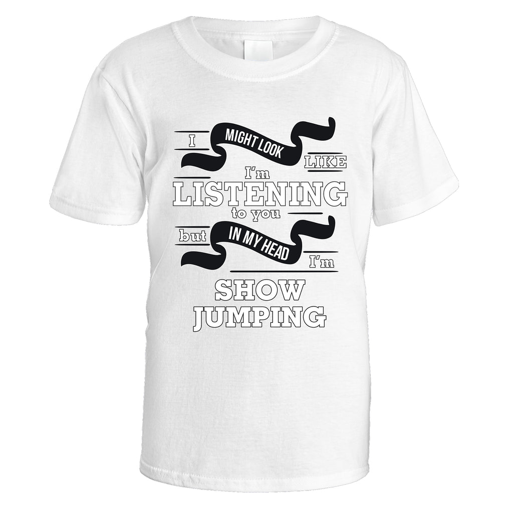 In My Head I'm Show Jumping T-Shirt