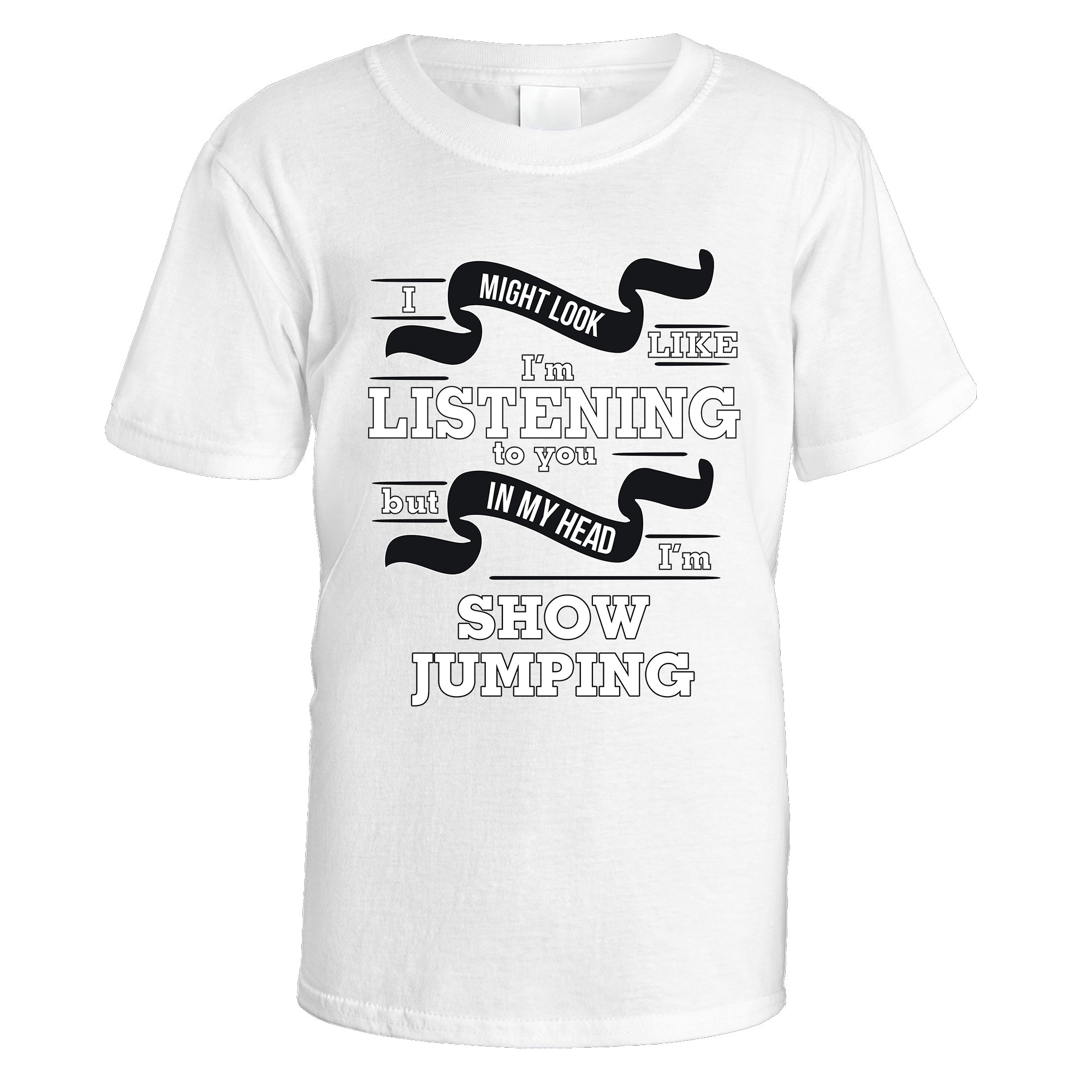 In My Head I'm Show Jumping T-Shirt
