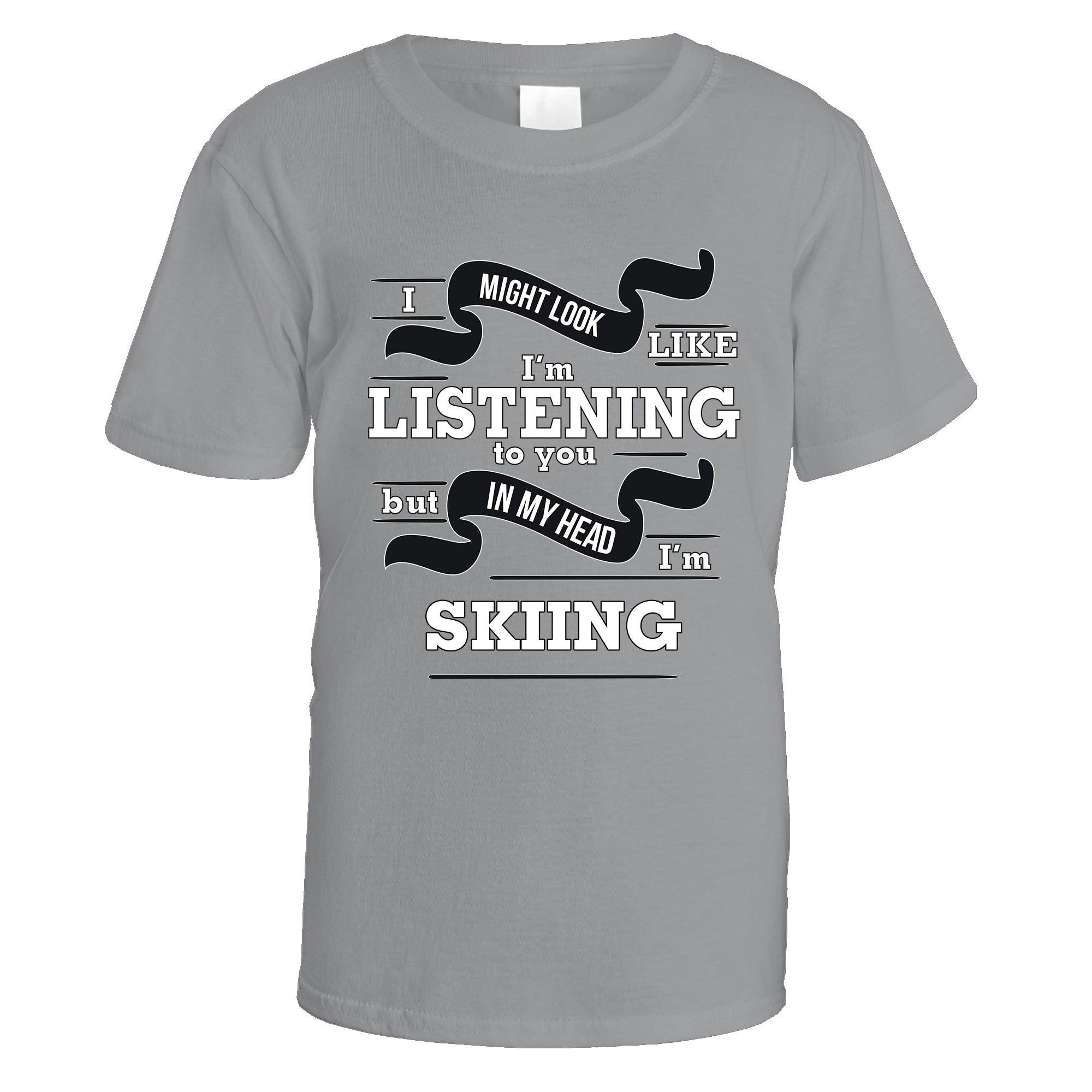 In My Head I'm Skiing T-Shirt