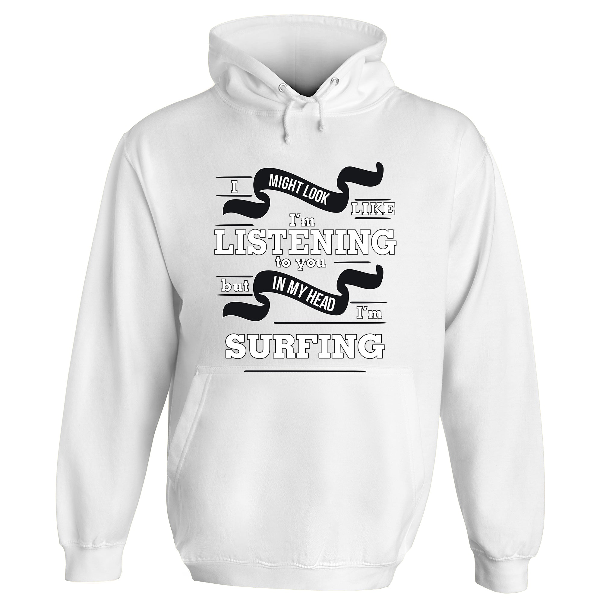 In My Head I'm Surfing Hoodie