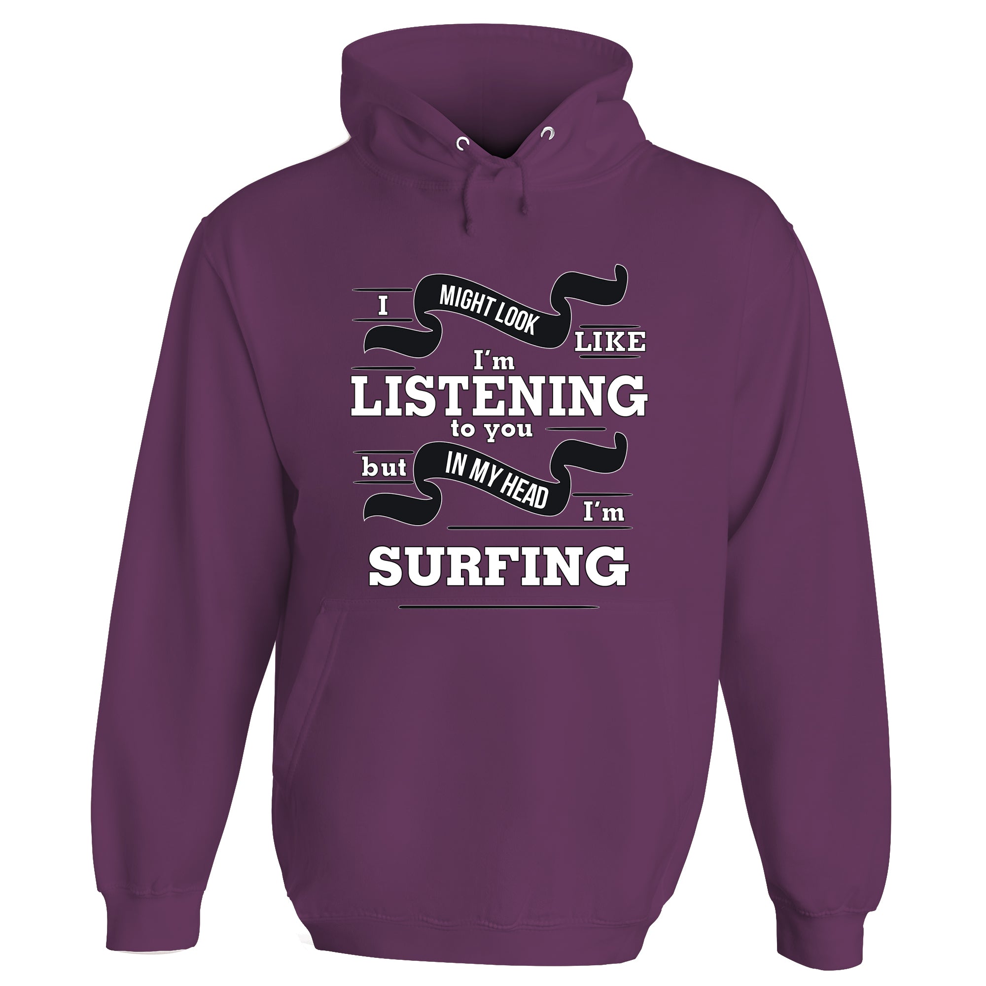In My Head I'm Surfing Hoodie